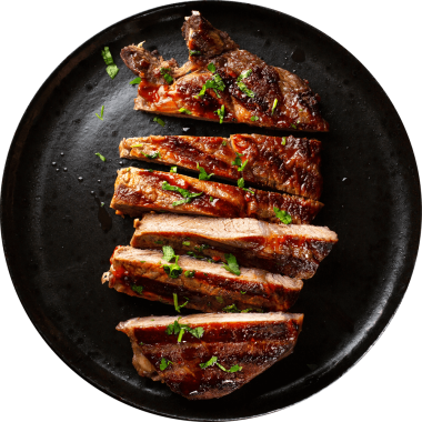 Veal Medallions with  Raspberry Sauce